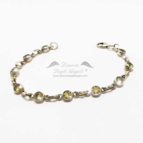 Bracciale Argento con Quarzo Citrino 1823