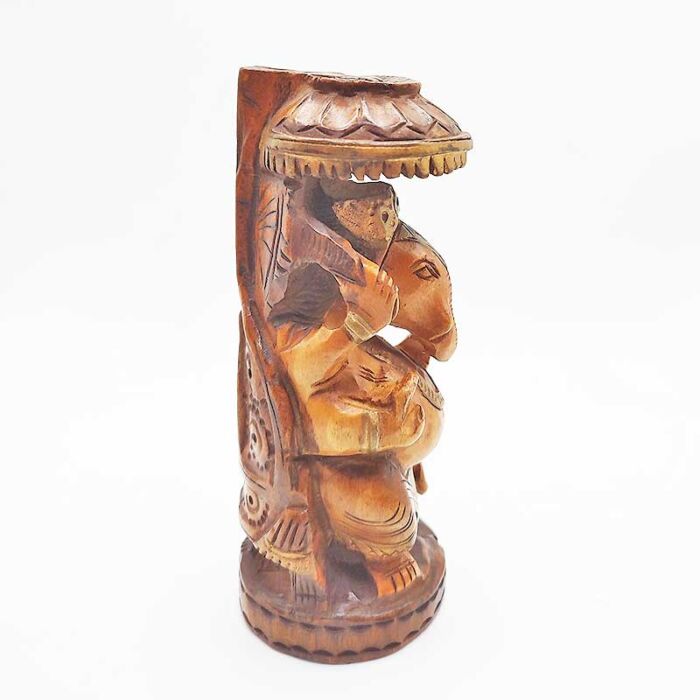 Statua Ganesh legno di Suar 2873
