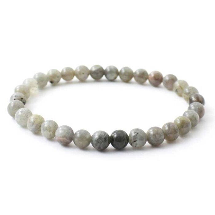 Bracciale Labradorite Bianca Naturale 3104